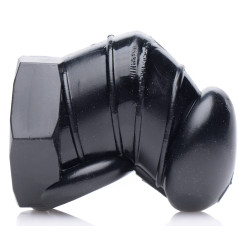 Master Series Cage de chasteté Detained 7cm Noire